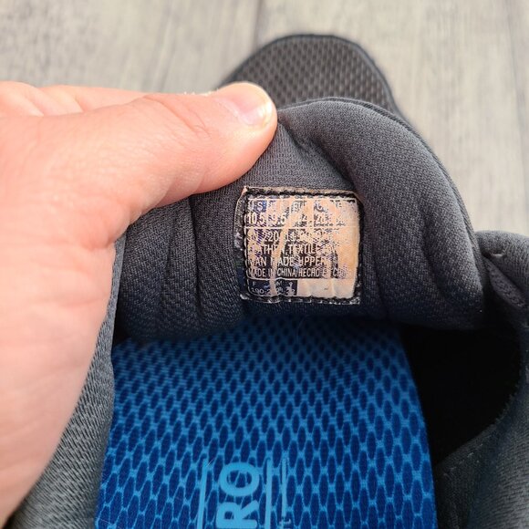 Skechers Men’s GoTrail Water-Repellent Trail Sneakers Gray/Orange Size 10.5 - Picture 12 of 13